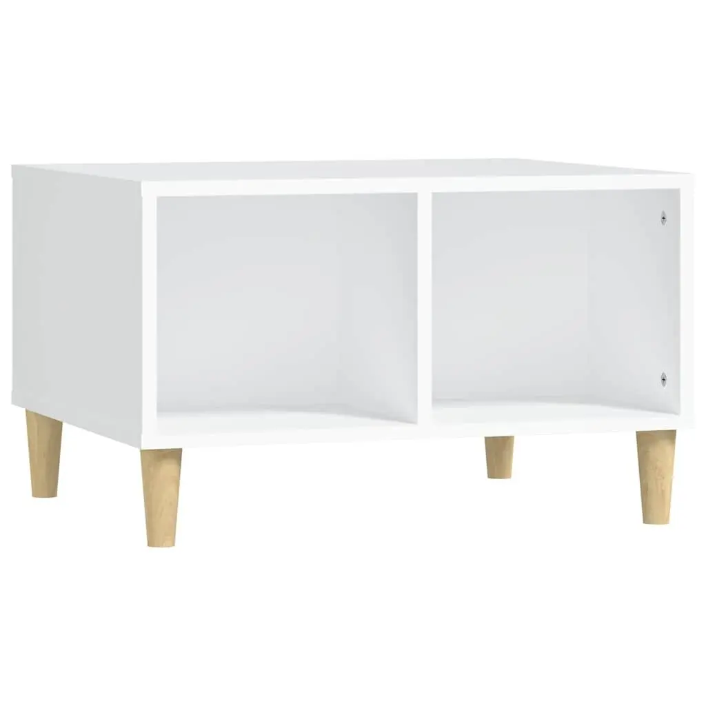 Coffee Table Storage 60x50x36.5 cm White