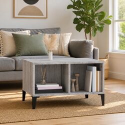 Industrial Coffee Table Grey Sonoma 60x50x36.5 cm
