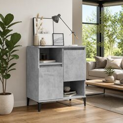 Engineered Wood Sideboard Cabinet 60x35x70 cm Grey