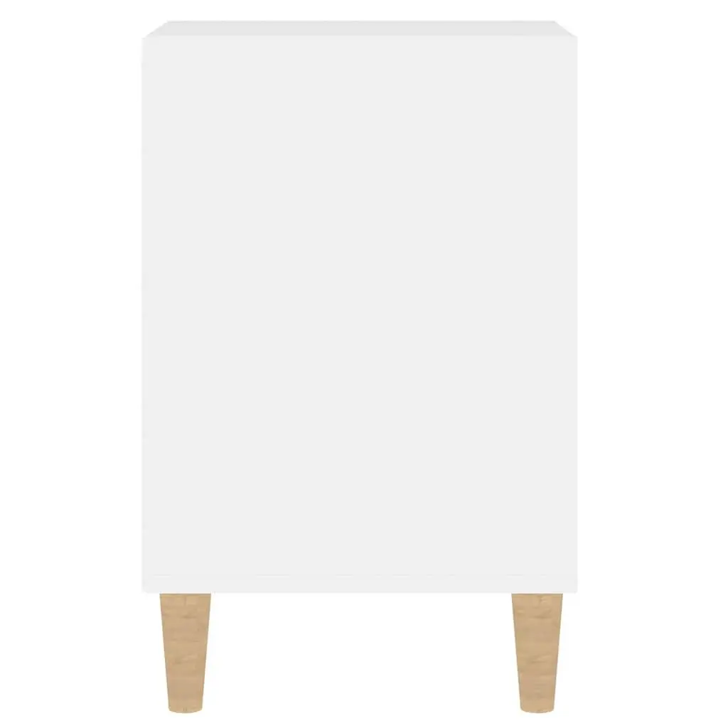 TV Cabinet Engineered Wood High Gloss White Storage Unit 100cm