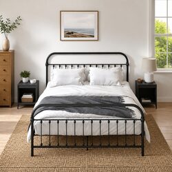 Black Bedside Cabinets Set 2 pcs 40x35x50 cm
