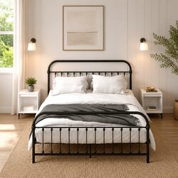 High Gloss White Bedside Cabinets with Ample Storage