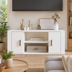 Engineered Wood TV Cabinet White 100x35x40 cm