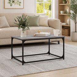 Precision Grey Sonoma Coffee Table, 80x50x40 cm