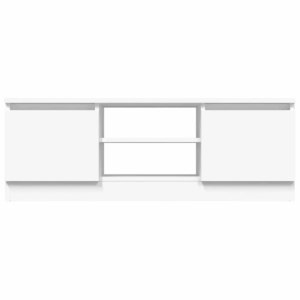 TV Cabinet with Door Storage Unit White 102 x 30 x 36 cm