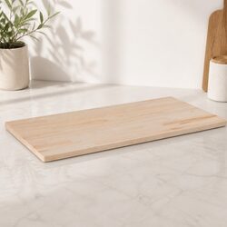Rectangular Solid Pine Wood Table Top 110x55cm