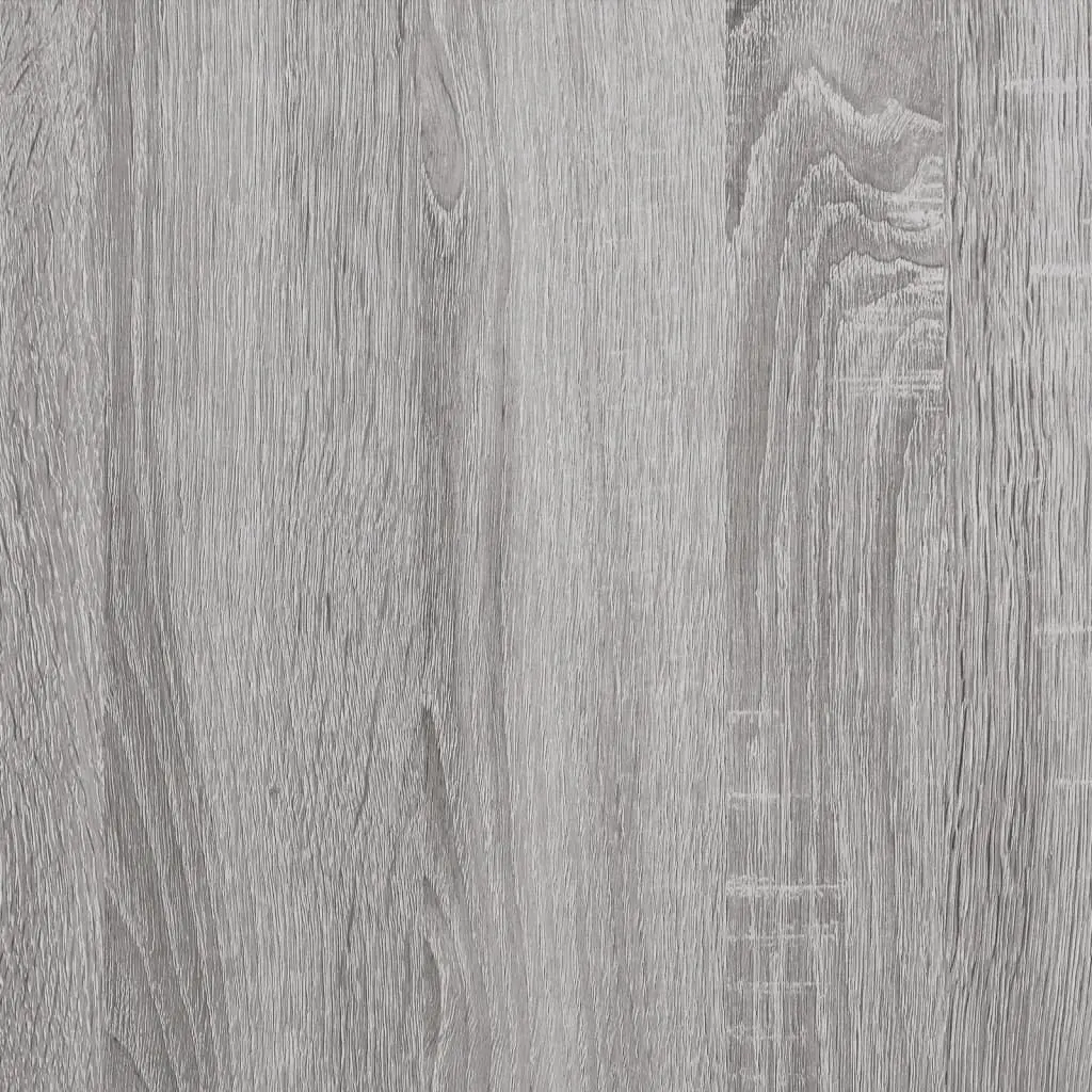Bedside Tables Convenience Feature 35x34.5x70 cm Grey Sonoma 2 pcs Engineered Wood Nightstand