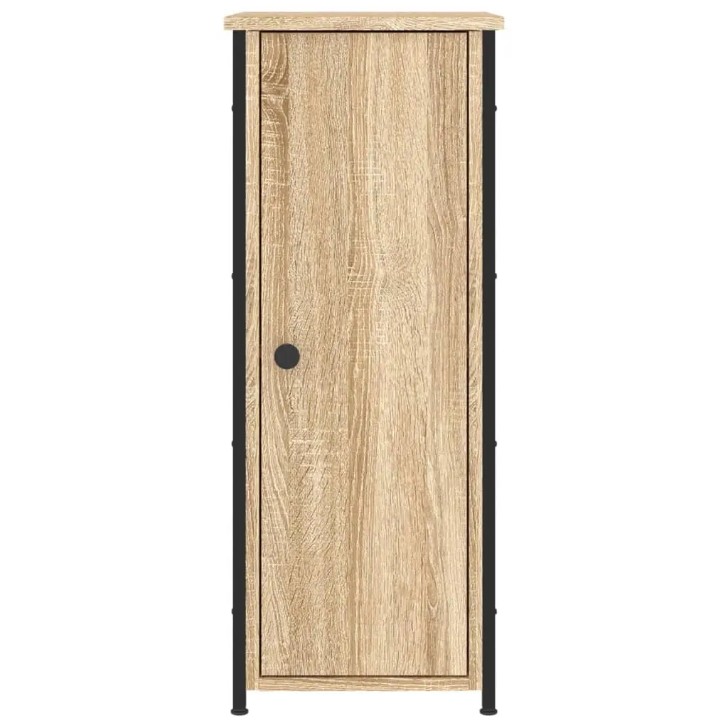 Bedside Cabinets Brown 32x42x80 cm Engineered Wood Nightstands