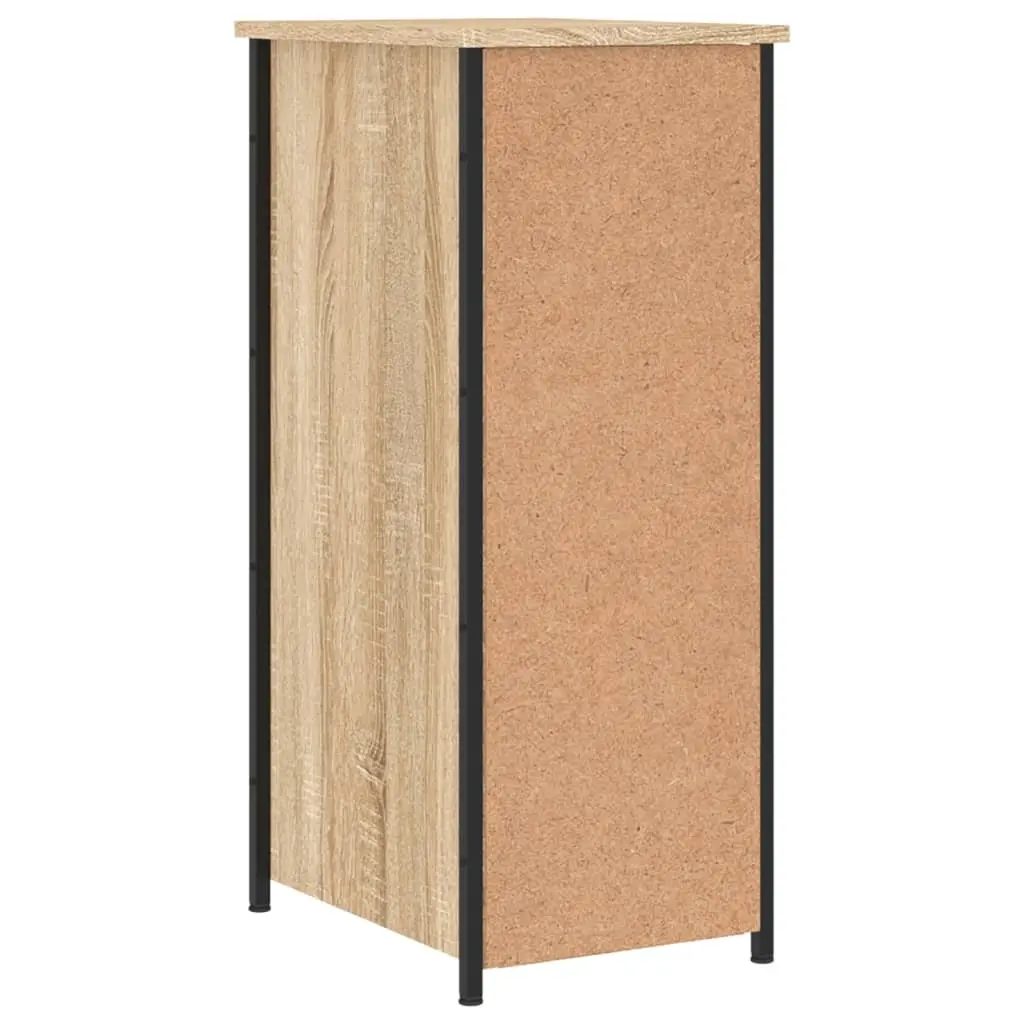 Bedside Cabinets Brown 32x42x80 cm Engineered Wood Nightstands
