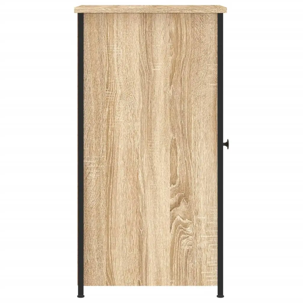 Bedside Cabinets Brown 32x42x80 cm Engineered Wood Nightstands