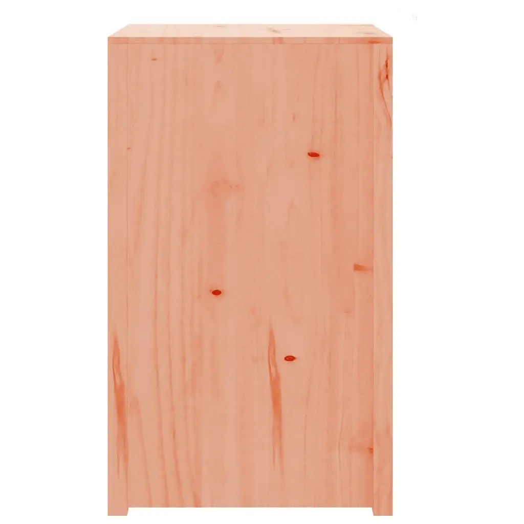 Outdoor Kitchen Cabinet Weather Resistant Solid Douglas Wood Brown 55W x 55D x 92H cm