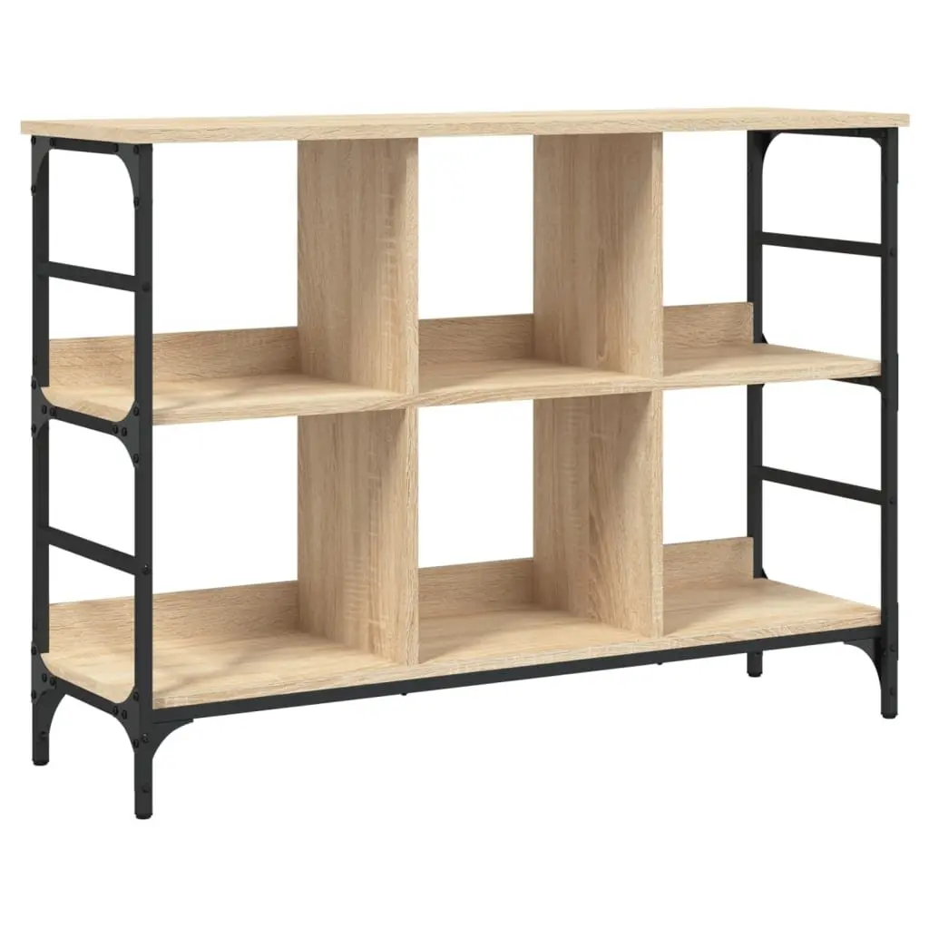 Sideboard Engineered Wood Storage Cabinet Brown 102x32x73.5 cm