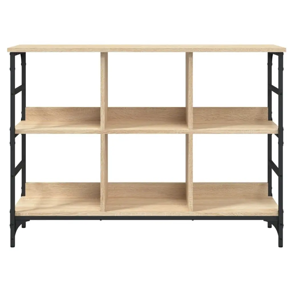 Sideboard Engineered Wood Storage Cabinet Brown 102x32x73.5 cm