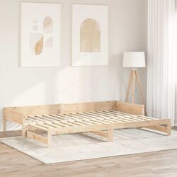 Bed Slats 32 pcs Natural Solid Pine Wood 90 x 6 x 1.3 cm Bedroom Furniture