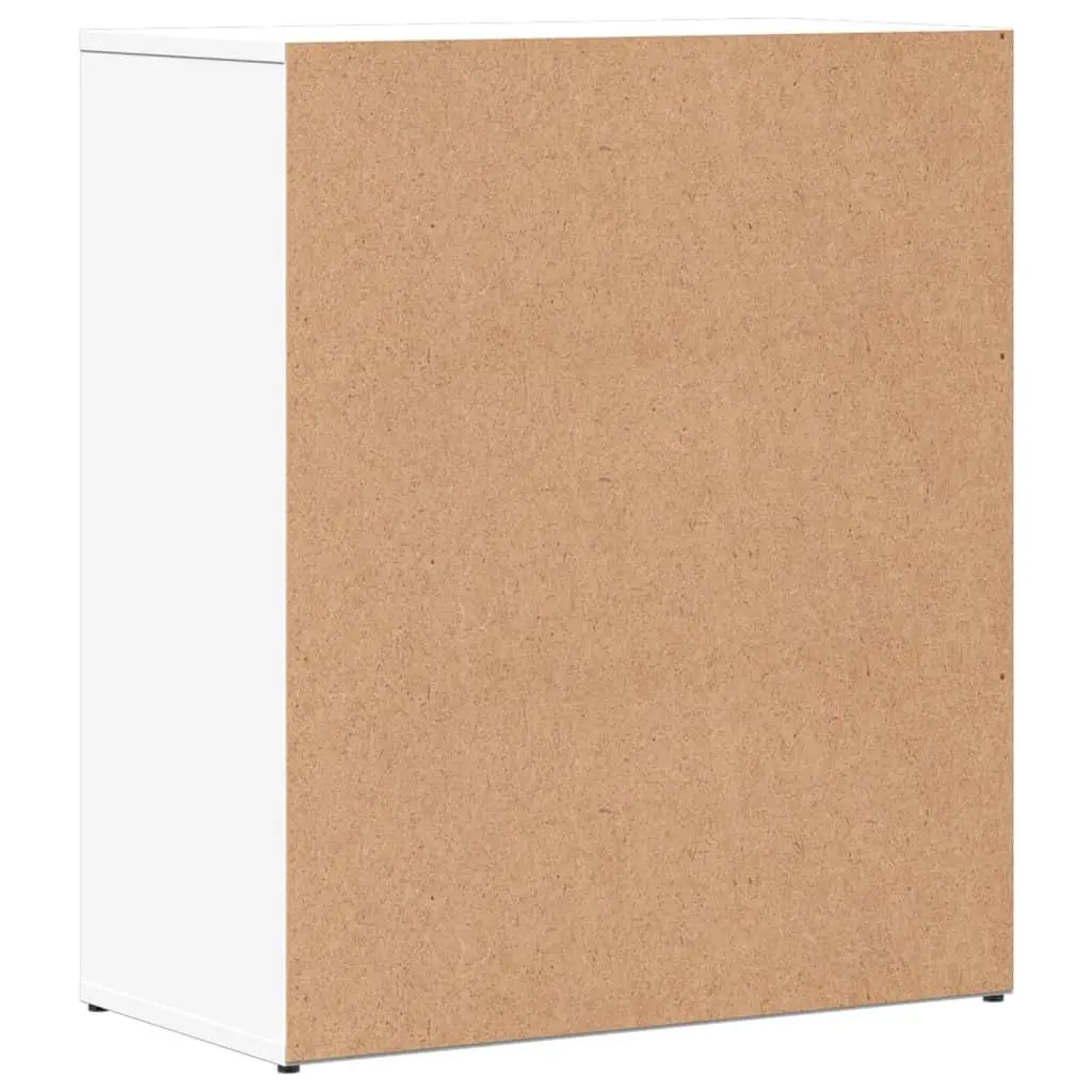 Sideboard White Engineered Wood 60x31x70 cm Storage Cabinet
