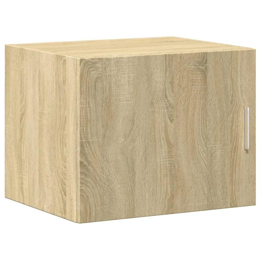 Wall Cabinet Brown Engineered Wood 50 x 42.5 x 40 cm Floating Storage Unit