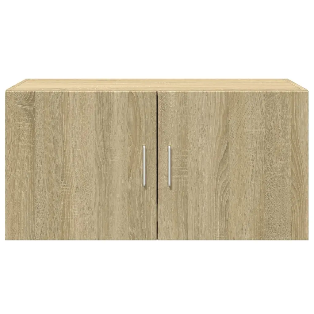 Wall Cabinet Engineered Wood Space-saving 80x42.5x40cm Brown