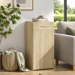 Engineered Wood Storage Cabinet Sideboard with Door