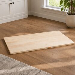 Rectangular Pine Wood Table Top 80x50cm Replacement