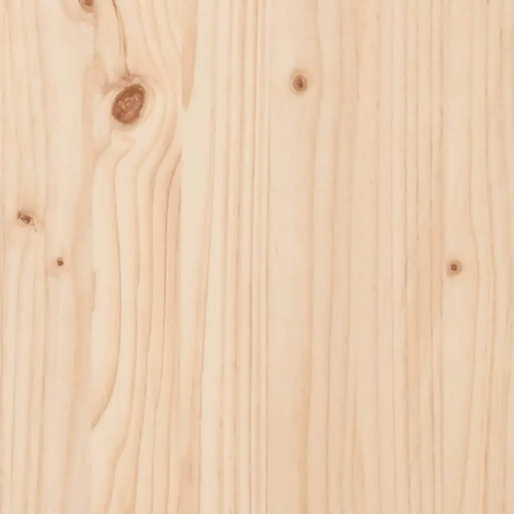 Wooden Table Top Replacement Solid Pine Wood 80x40cm Brown