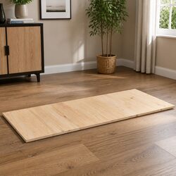 Rectangular Table Tops in Pine Wood 80x53cm, Set of 3