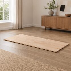 Brown Rectangular Wooden Table Tops 100x50cm 4 Piece Set