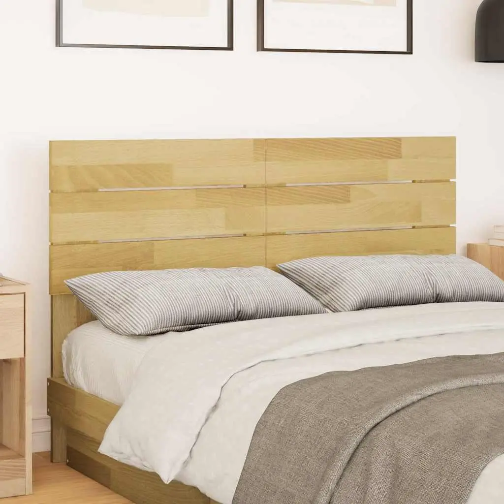 Headboard Solid Wood Comfort 120 cm Brown