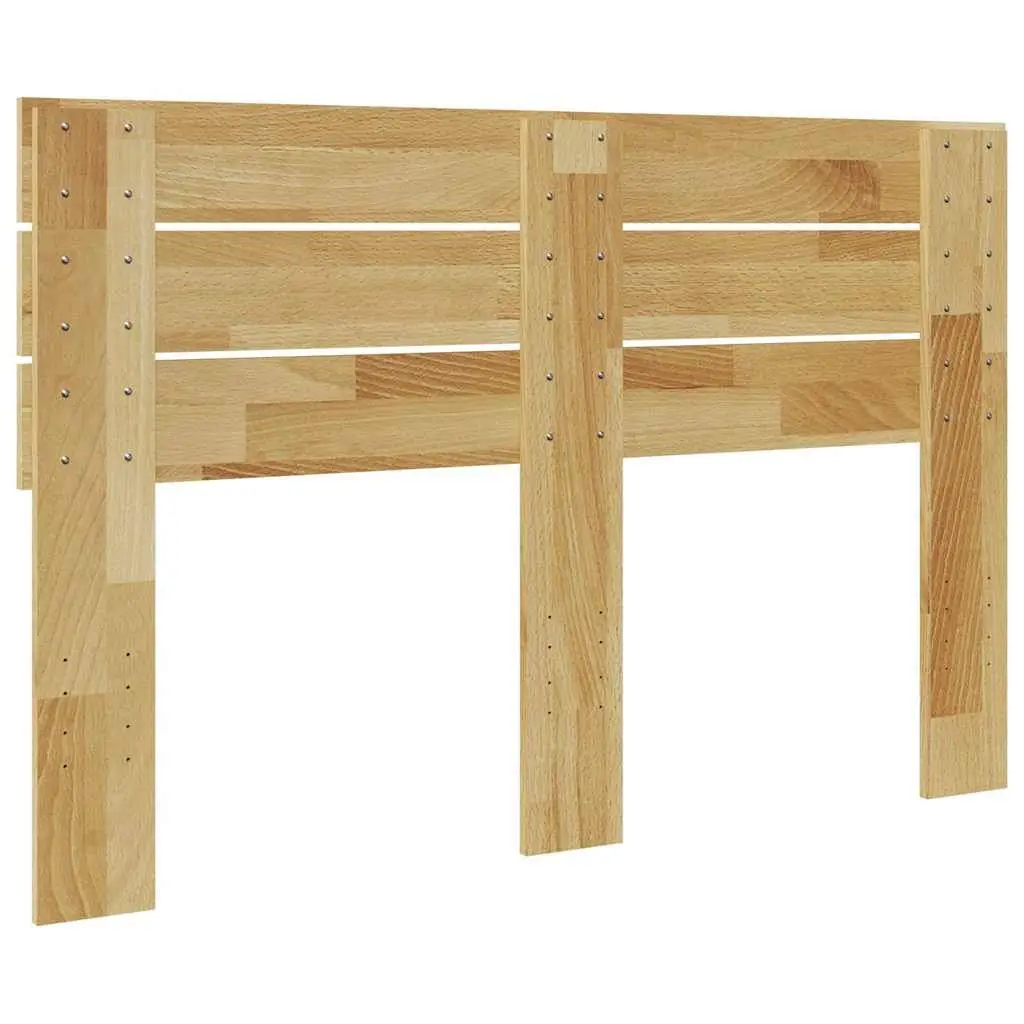 Headboard Solid Wood Comfort 120 cm Brown