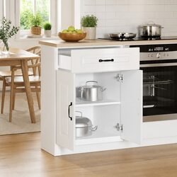 White High Gloss Engineered Wood Base Cabinet Specifications