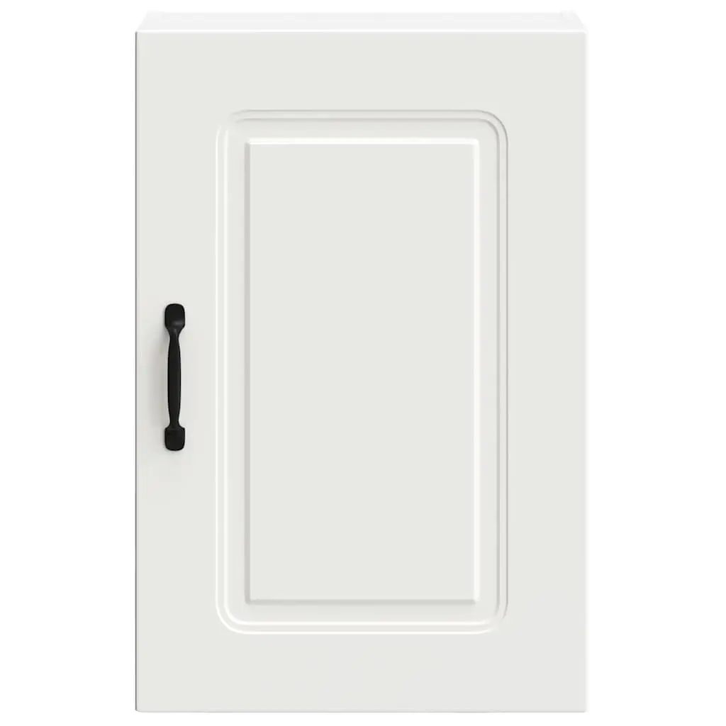 Kitchen Cabinet White Engineered Wood Storage Wall Unit