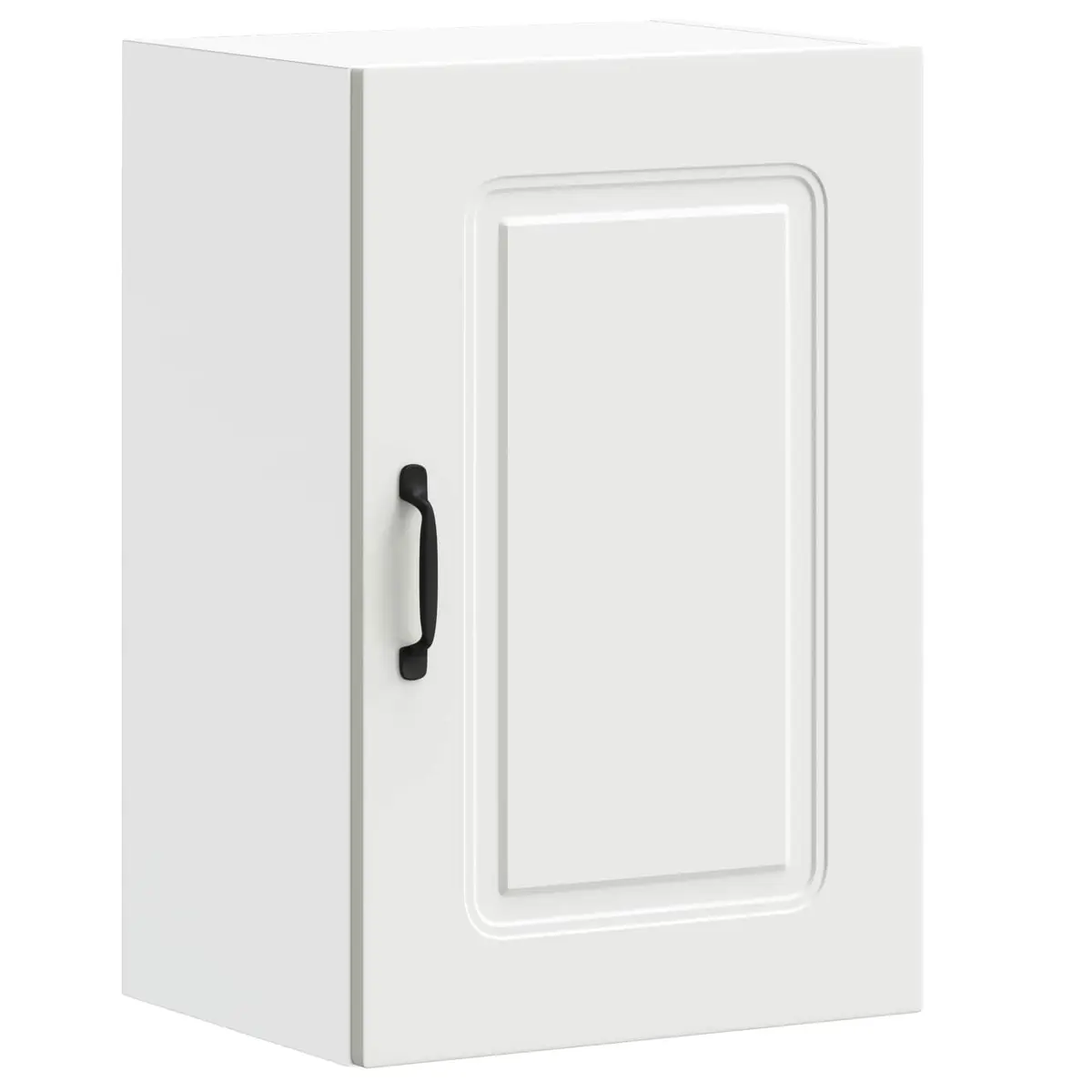 Kitchen Cabinet White Engineered Wood Storage Wall Unit