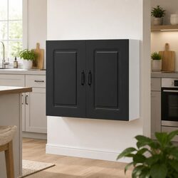 Engineered Wood Kitchen Wall Cabinet Storage Organizer