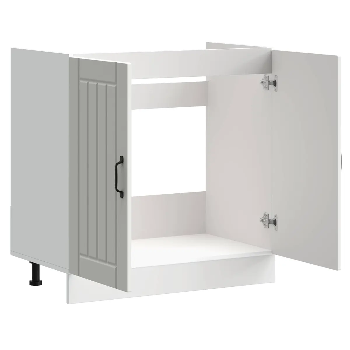 Kitchen Cabinet Engineered Wood Storage White
