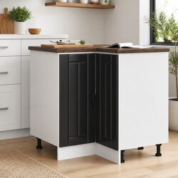 Kitchen Corner Base Cabinet with Adjustable Feet