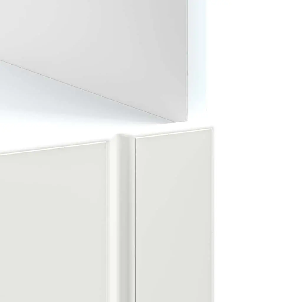 Oven Cabinet Compact Space-Saving White Engineered Wood Kitchen Storage Unit