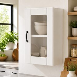 Engineered Wood Wall-Mounted Kitchen Storage Cabinet