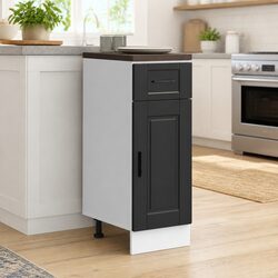 Engineered Wood Kitchen Base Cabinet with Adjustable Feet