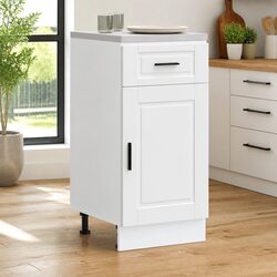 Engineered Wood Kitchen Base Cabinet with Storage