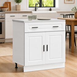 Engineered Wood Kitchen Base Cabinet with Doors