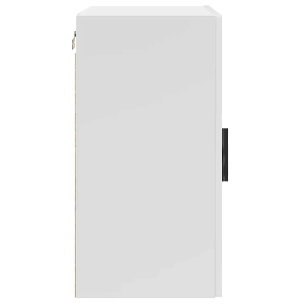 Kitchen Cabinet Wall Mounted Storage Cupboard Engineered Wood White