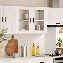 Modern White Kitchen Wall Cabinet for Stylish Interiors