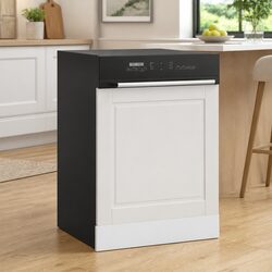 Engineered Wood Dishwasher Front Panel in Glossy White