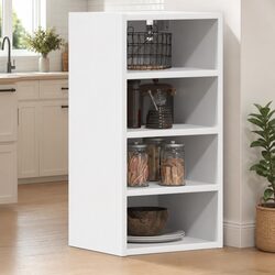 Engineered Wood Wall-Mounted Kitchen Cabinet in White