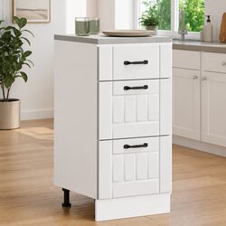 Engineered Wood Kitchen Base Cabinet for Organized Storage