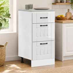 Engineered Wood Kitchen Base Cabinet with Adjustable Feet