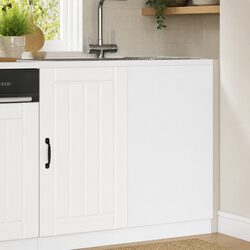 Kitchen Base Cabinet with Adjustable Feet and Storage Doors