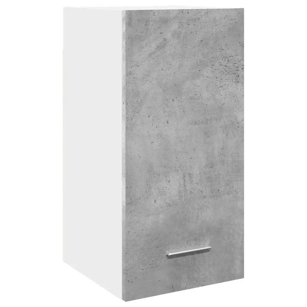 Wall-Mounted Kitchen Cabinet Space-Saving Grey Engineered Wood 30x31x60cm
