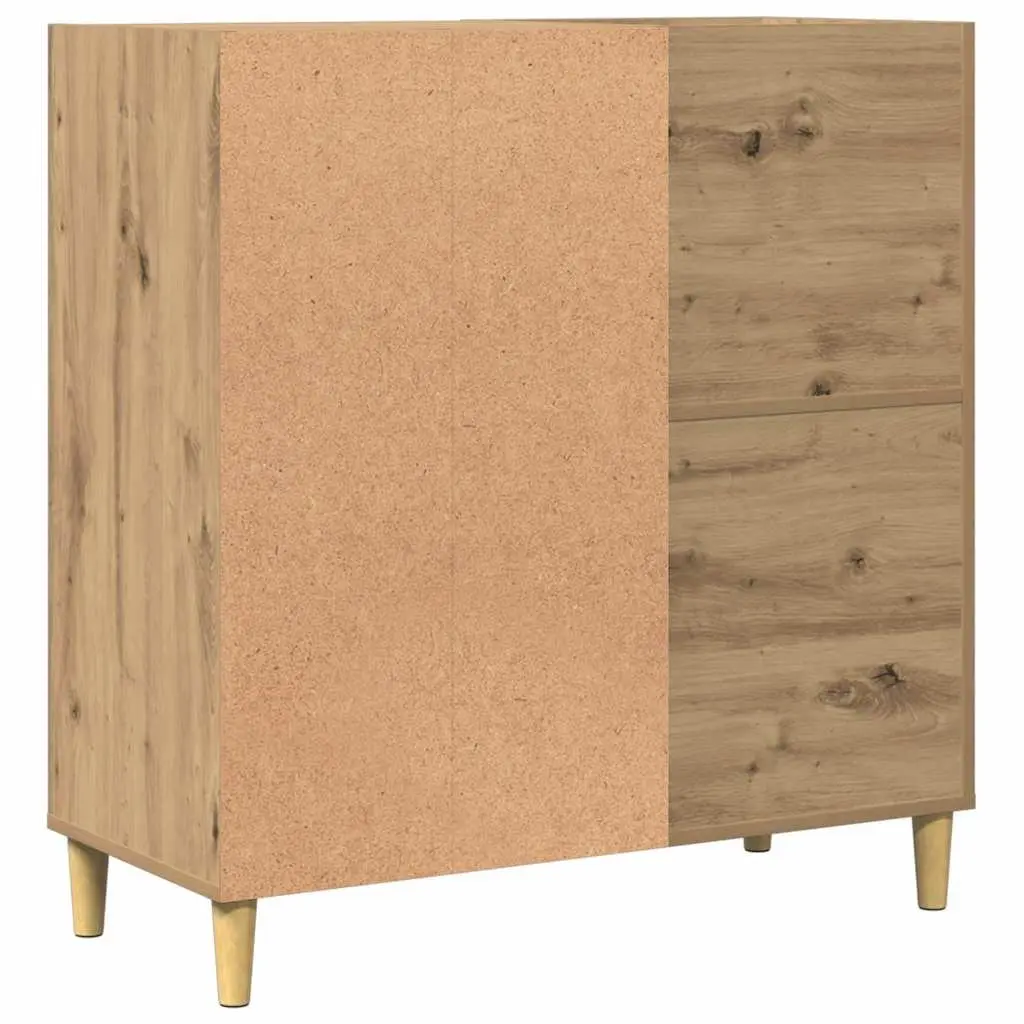 Record Cabinet Engineered Wood Storage Vinyl LP Display Organizer Brown
