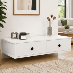 Floating Storage Cabinet Wall Shelf 80x34x17 cm