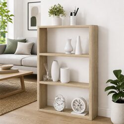 Floating Wall Shelf in Sonoma Oak Brown Engineered Wood